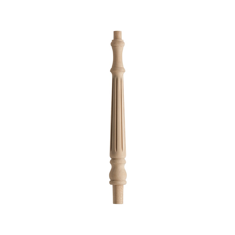 Warwick Oak Fluted Newel Turning 	785mm